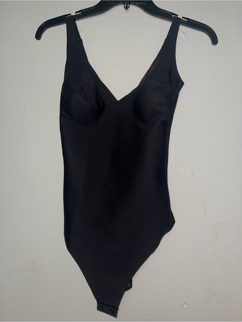 SKIMS Body CS Plunge Bodysuit | Onyx | Size L | NWT